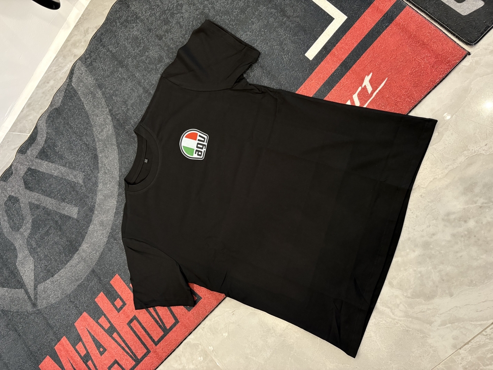 Premium Agv Baskılı Motorcu T-Shirt