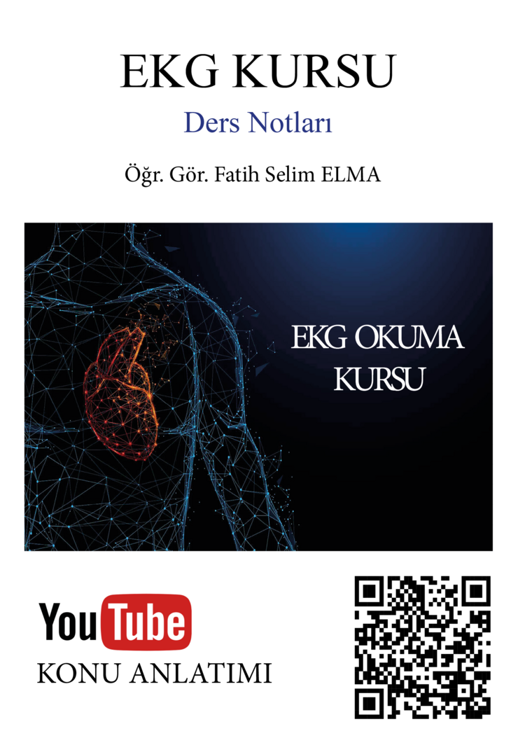 EKG KURSU Ders Notları Cep Kitabı (e-kitap)