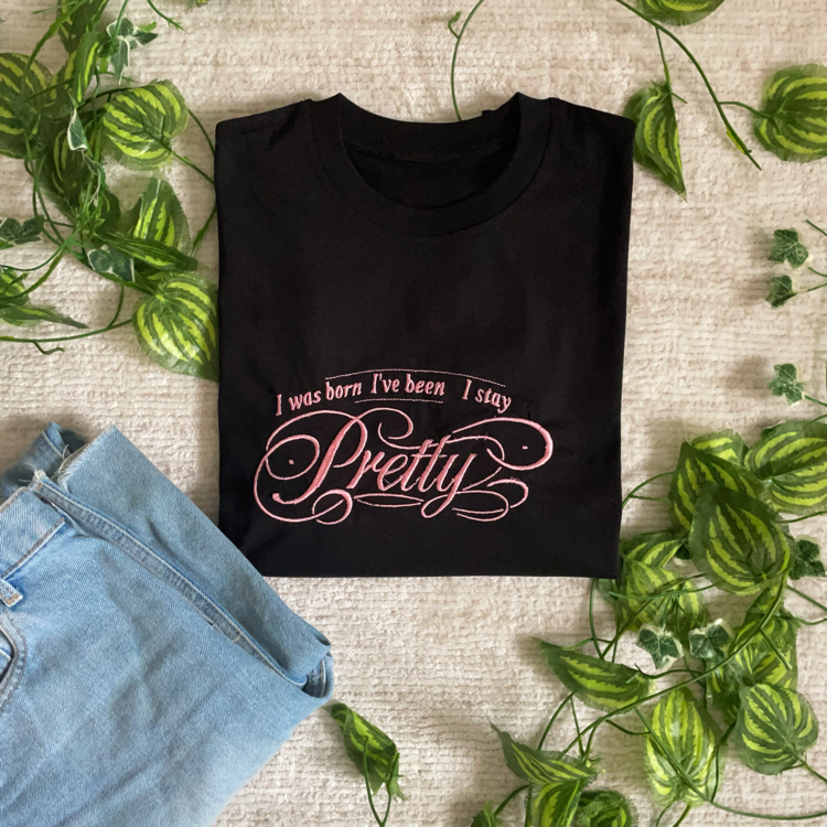 Pretty Nakışlı Tişört