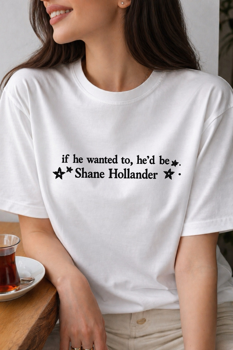 Shane Hollander Nakışlı Tişört