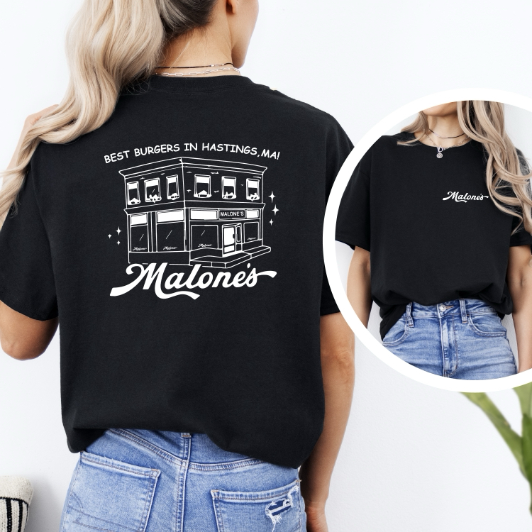 Malones Siyah Tişört