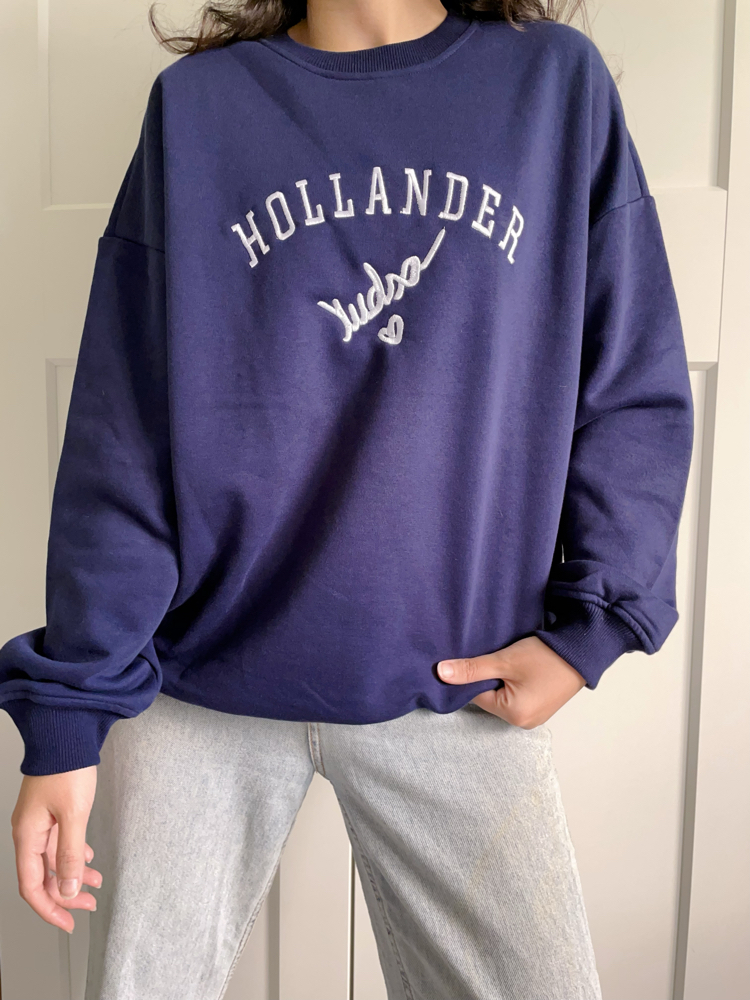 HR İmza Nakışlı Sweatshirt