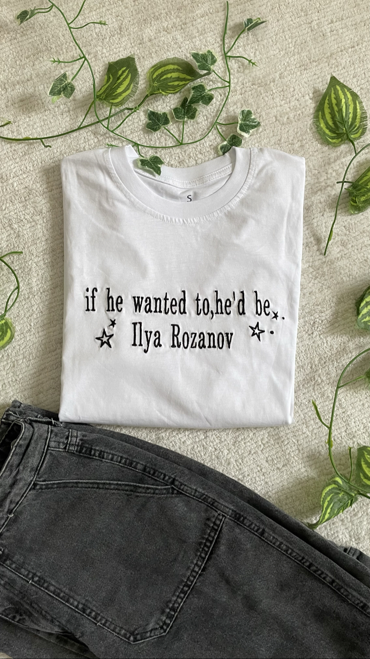 İlya Rozanov Nakışlı Tişört