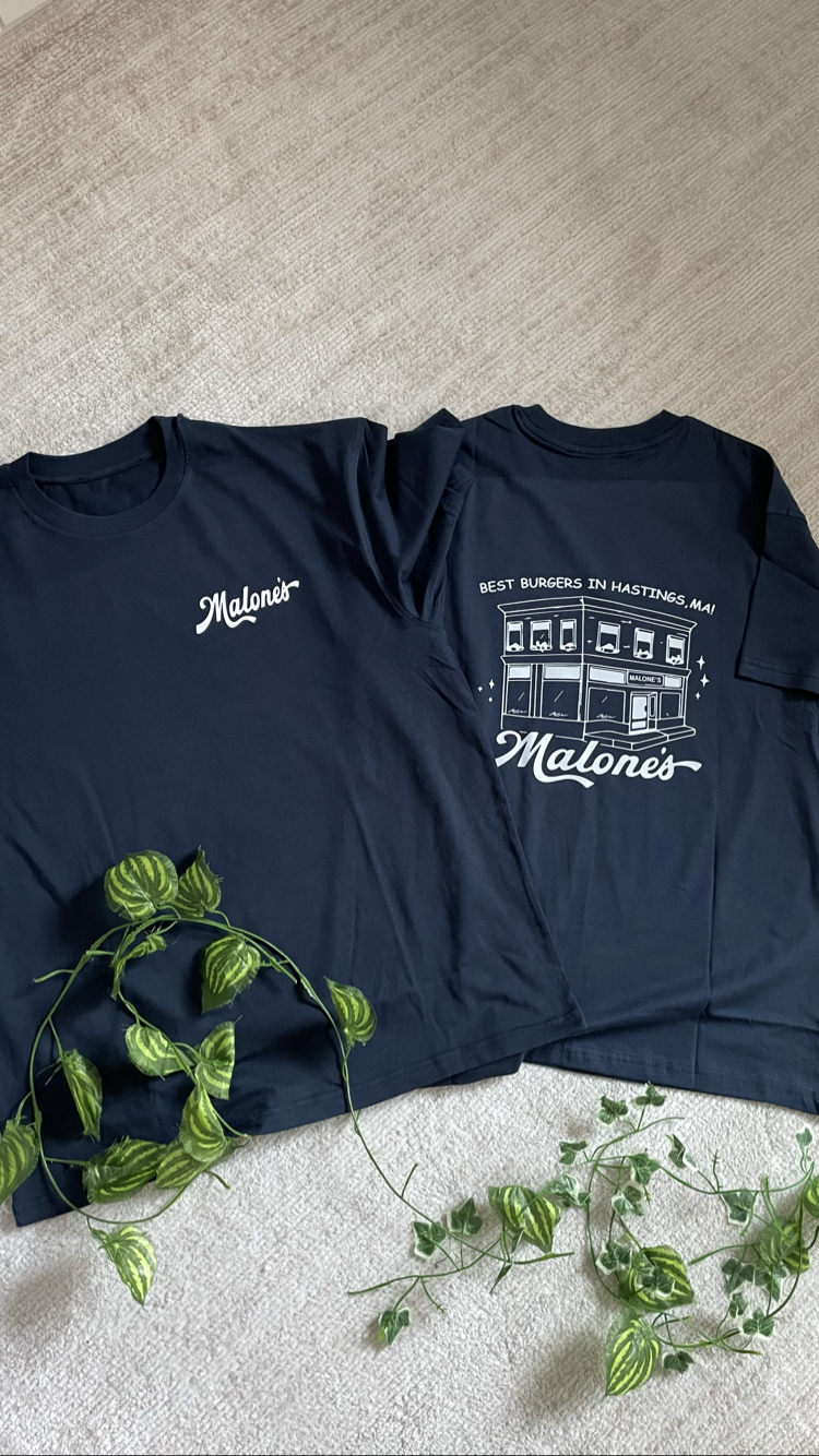 Malones Lacivert Tişört