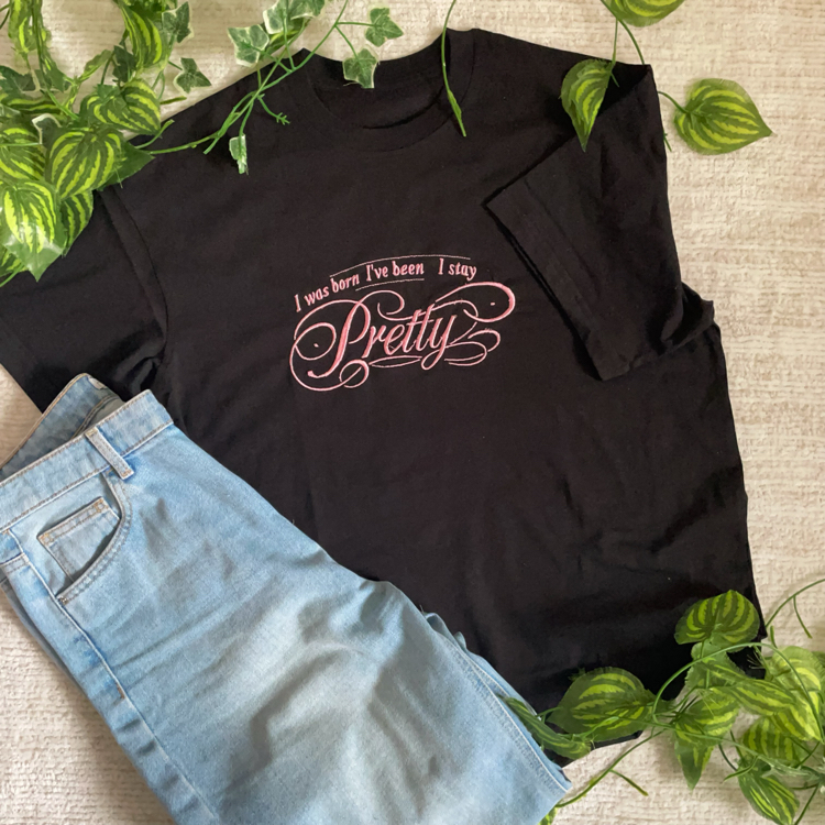 Pretty Nakışlı Tişört