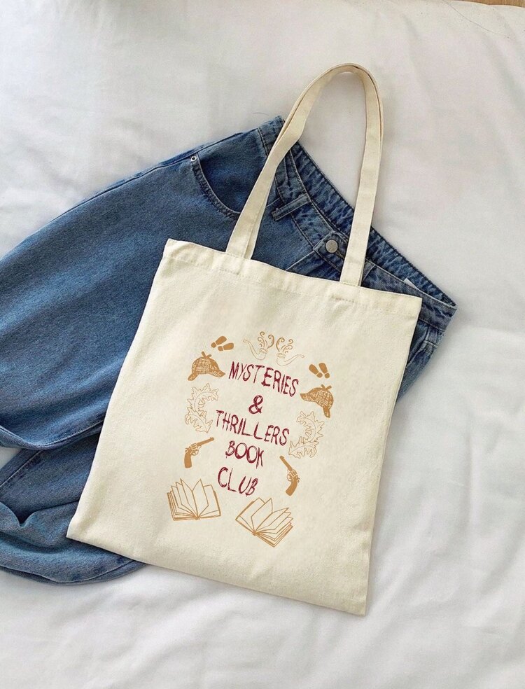 Mysteries and Thrillers Book Club Çanta