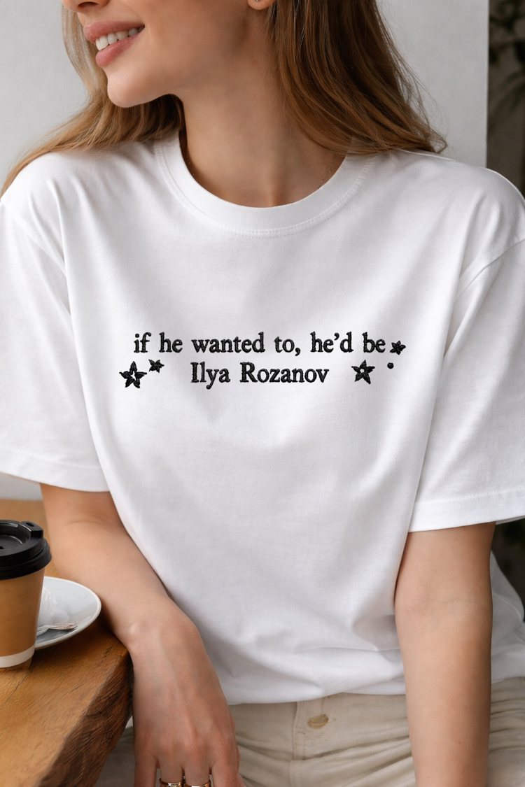 İlya Rozanov Nakışlı Tişört