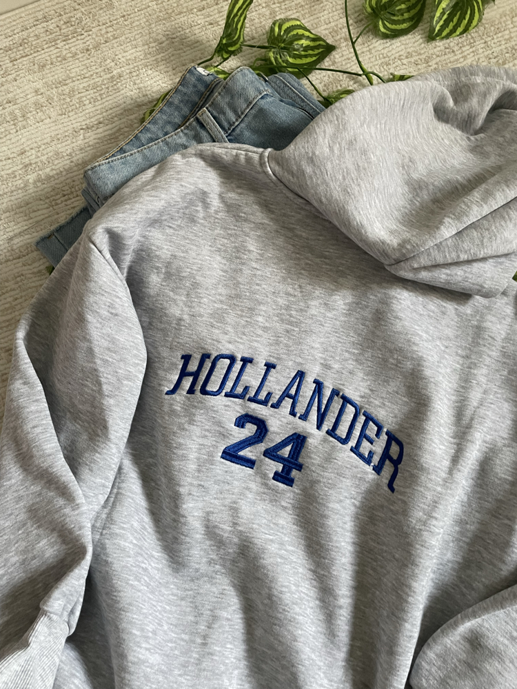 Heated Rivalry Fermuarlı Hoodie