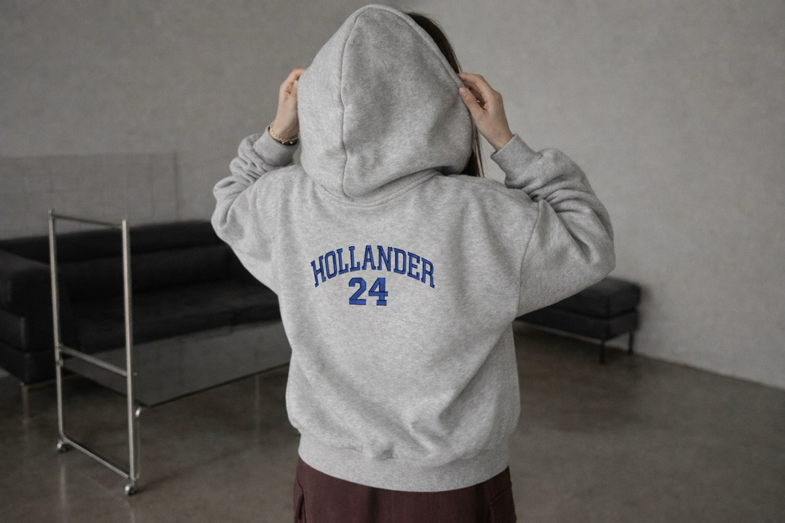 Heated Rivalry Fermuarlı Hoodie