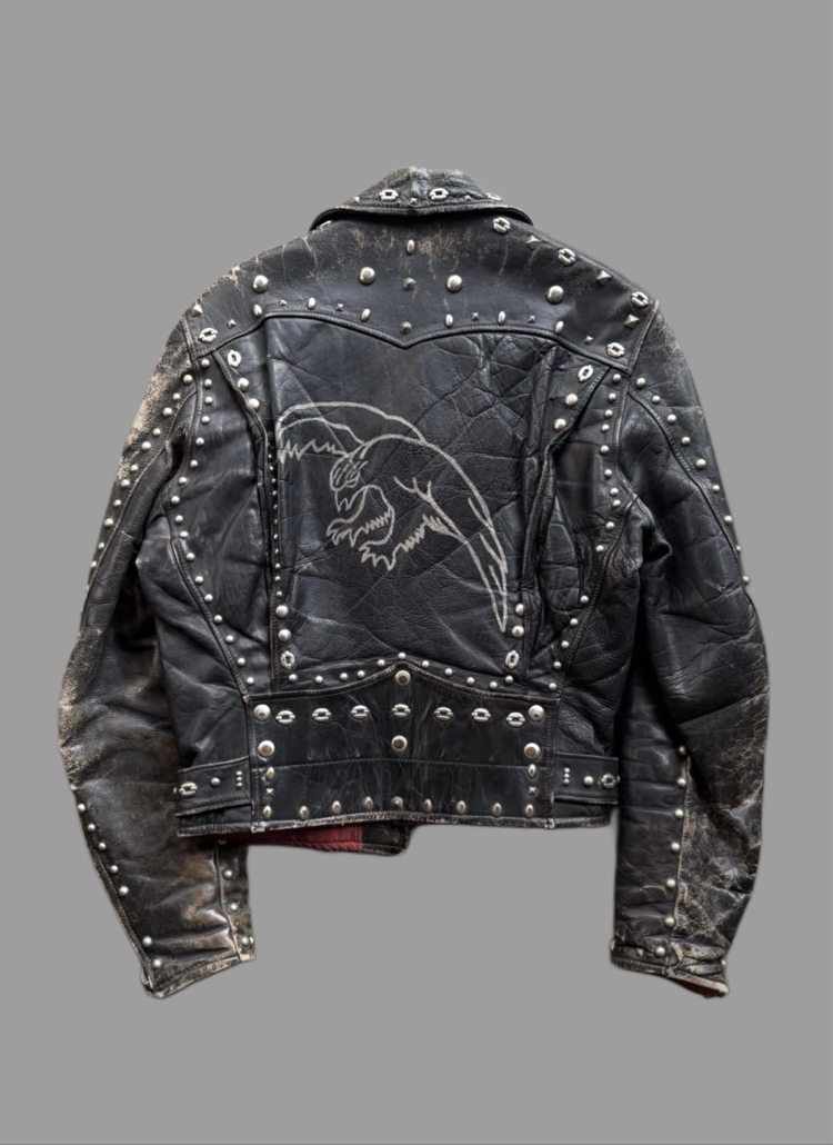custom biker ceket