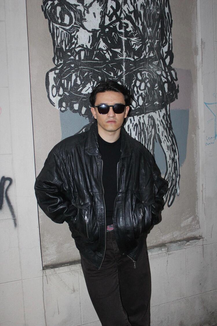 vintage bomber deri ceket