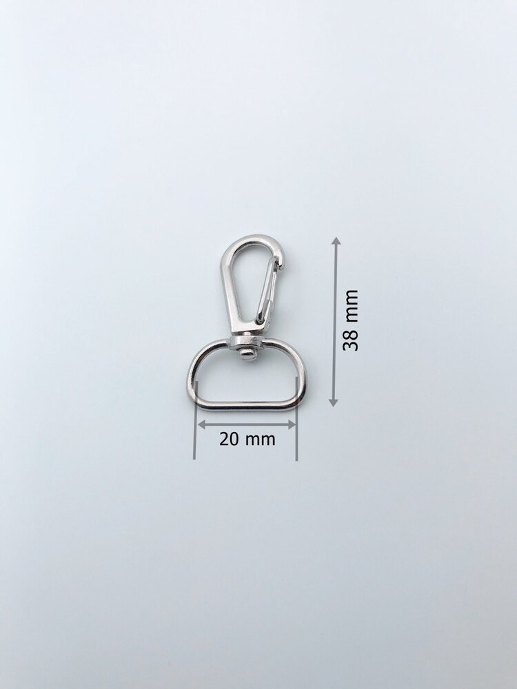 2 cm TELLİ KANCA 1000 Adet (GÜMÜŞ RENK)