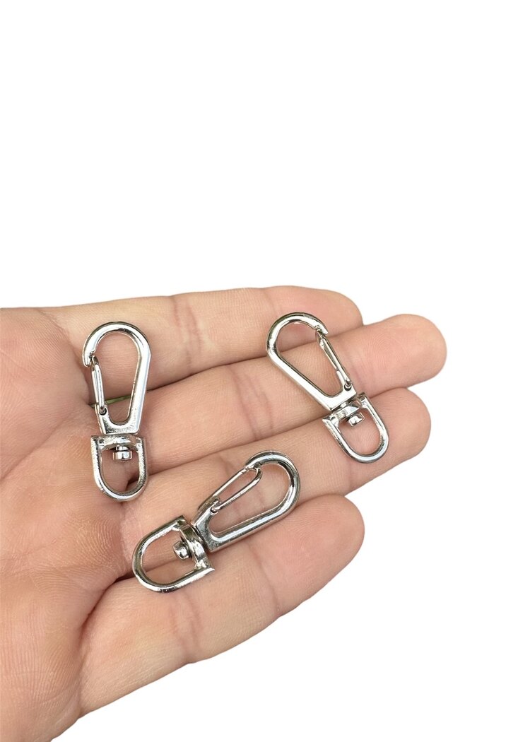 Köstek Telli Kanca 100 Adet (GÜMÜŞ Renk)