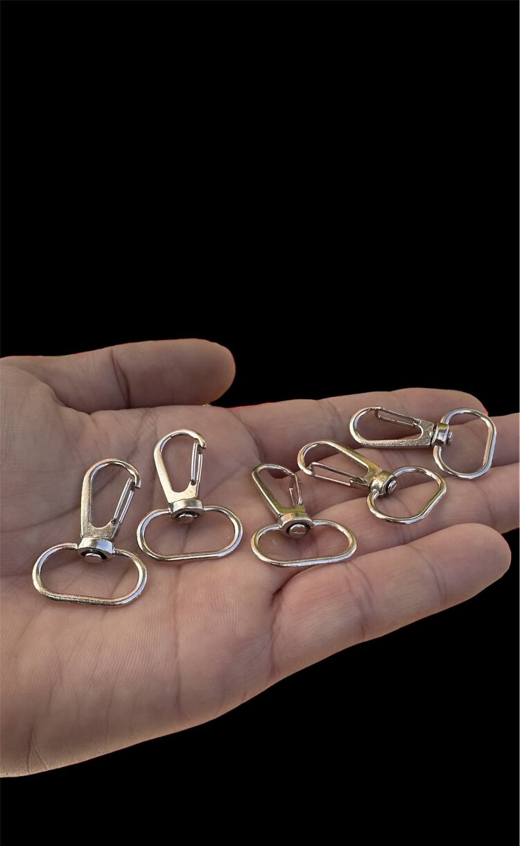 2 cm TELLİ KANCA 1000 Adet İTHAL (GÜMÜŞ RENK)
