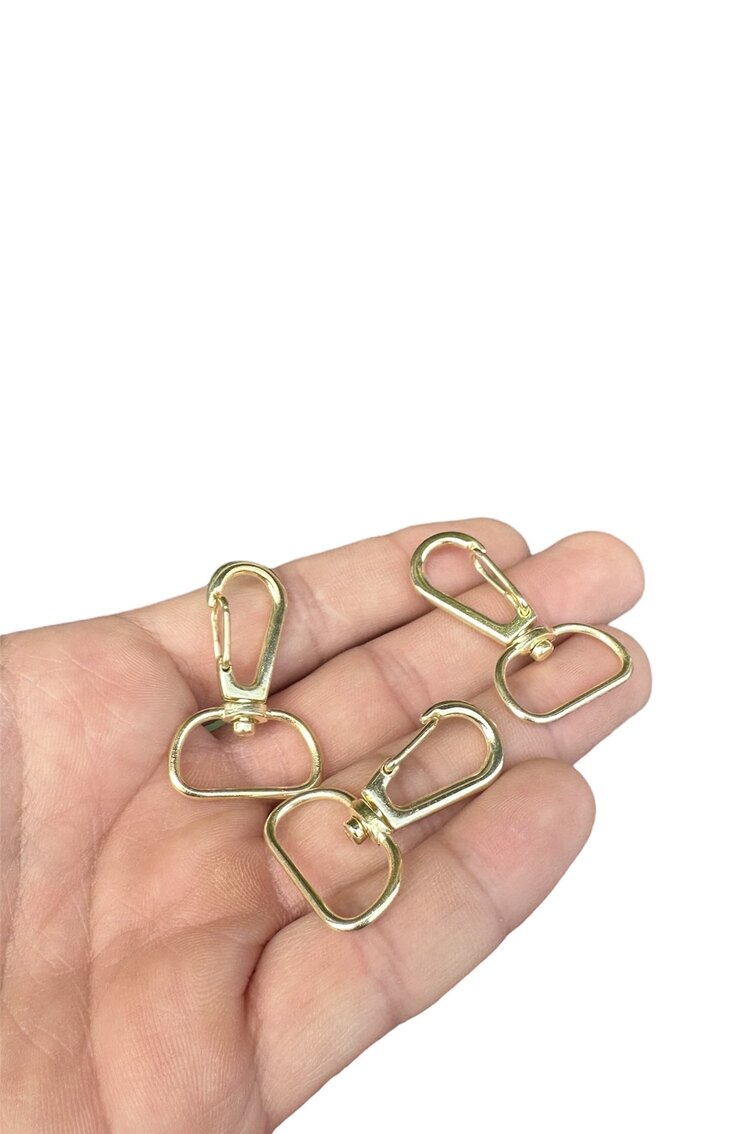 2 cm TELLİ KANCA 1000 Adet (GOLD RENK)