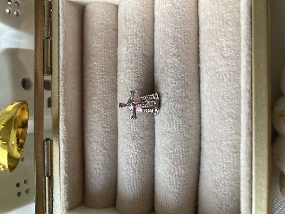 Pembe Mineli Deniz Feneri Pandora Charm