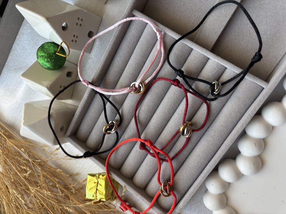 Cartier Trinity İpli Asansörlü Bileklik