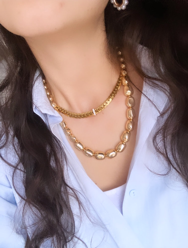 Çakıl Taşı Model 2 Kolye