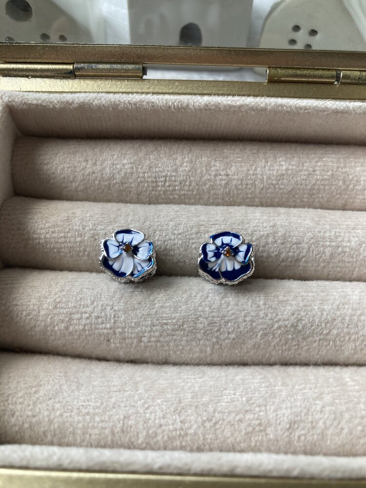 Mavi Menekşe Pandora Charm