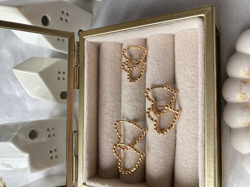 3 Boy Kalpli Halka 6’lı Küpe Set