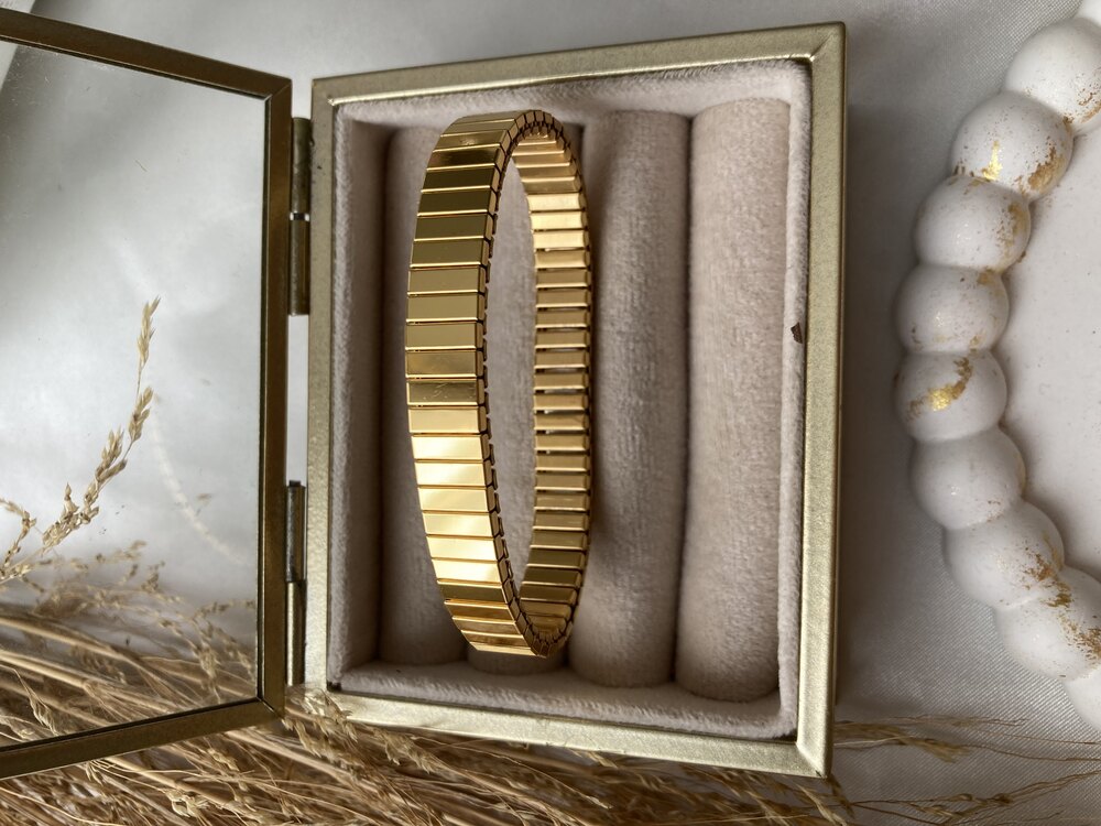 Gold Esnek Nomination Bileklik 