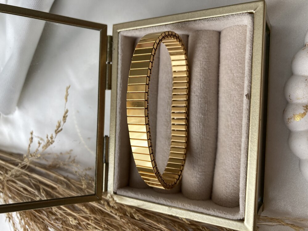 Gold Esnek Nomination Bileklik 