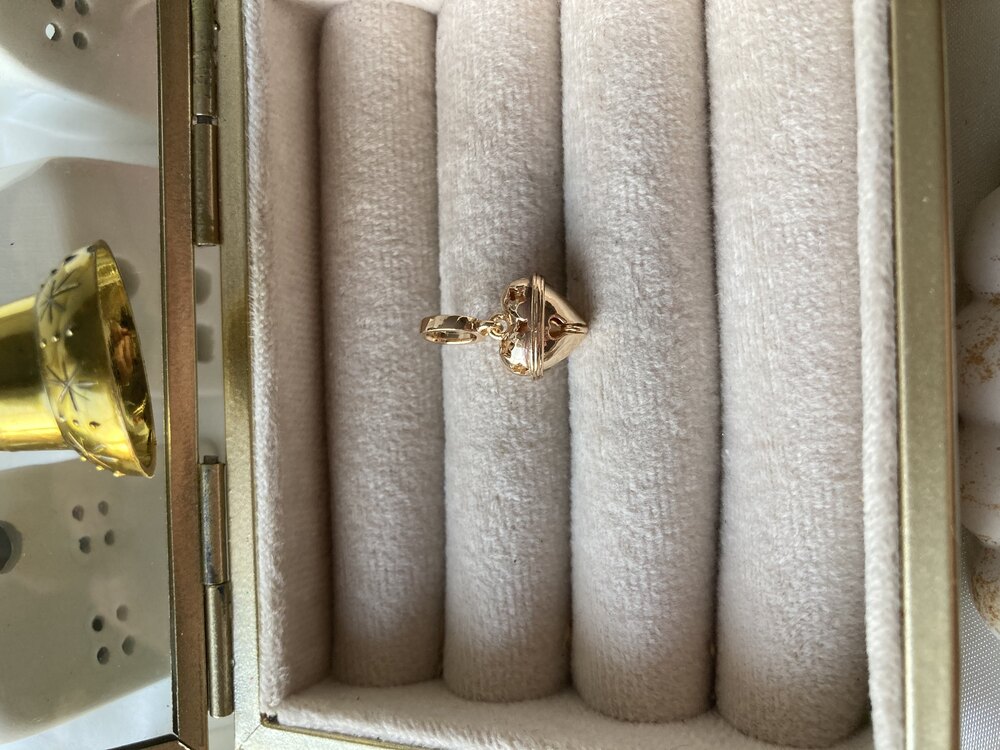 Çıngıraklı Kalp Charm