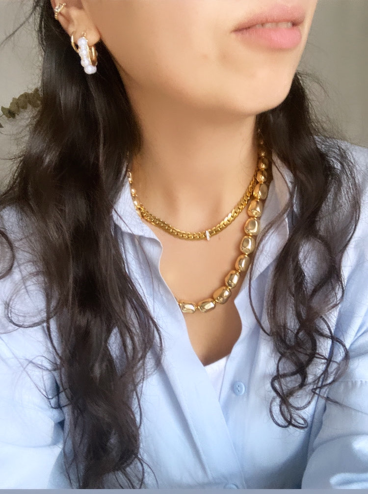 Çakıl Taşı Model 2 Kolye