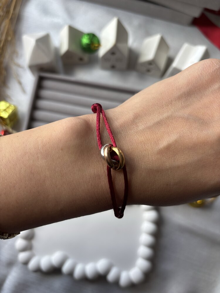 Cartier Trinity İpli Asansörlü Bileklik