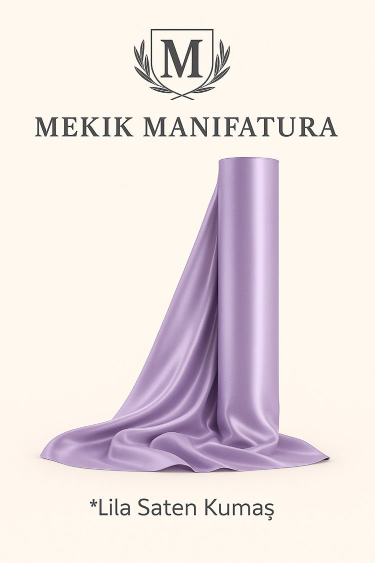 SATEN KUMAŞ LİLA