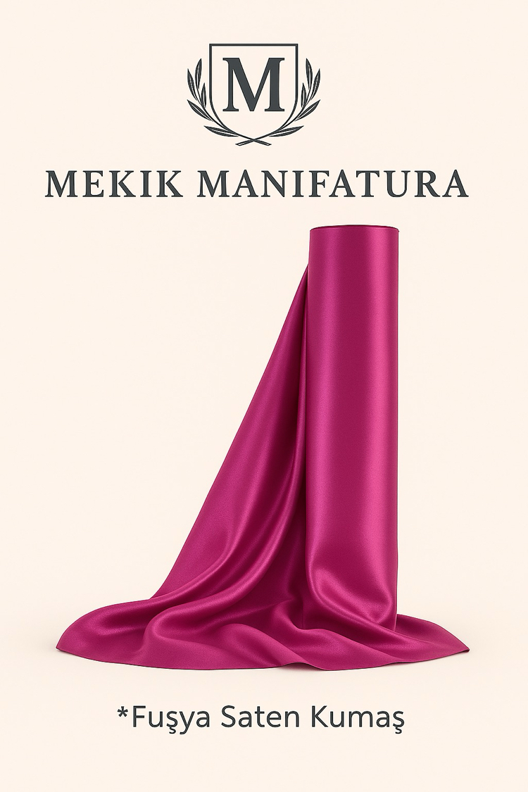SATEN KUMAŞ FUŞYA PEMBE