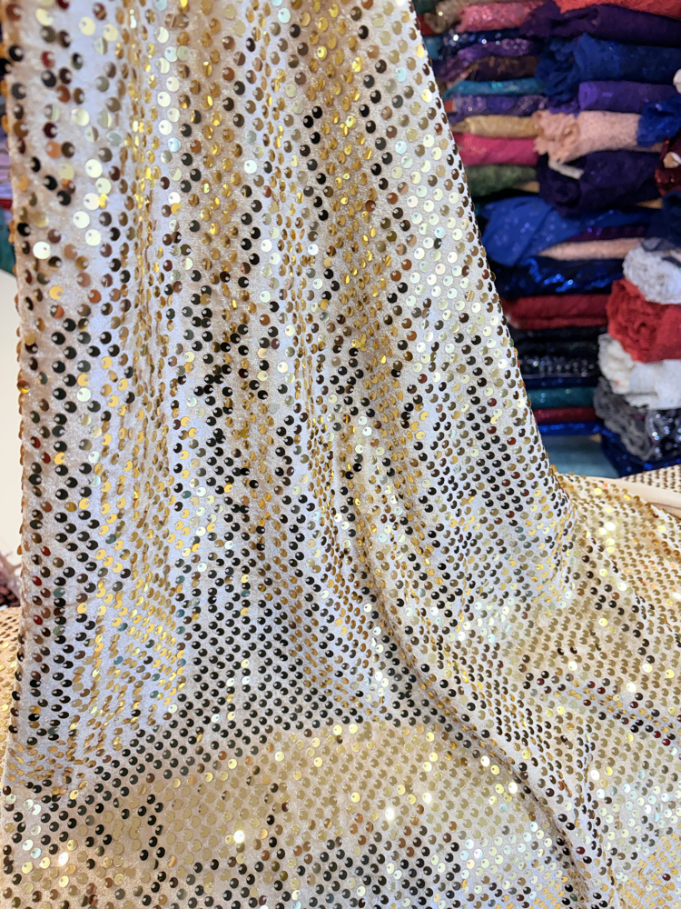 PULLU KADİFE GOLD