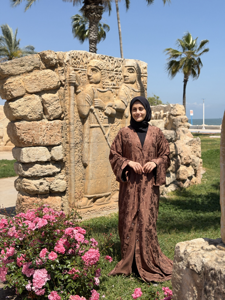 Kahve İpek jakar abaya