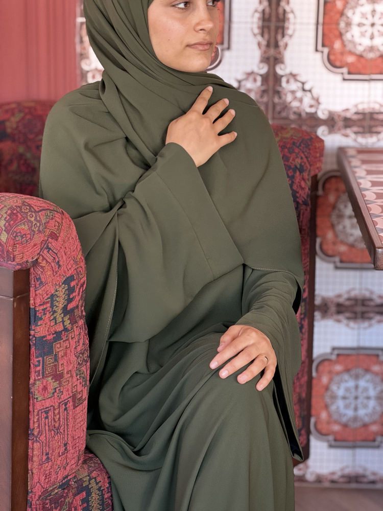Haki Melek abaya takım