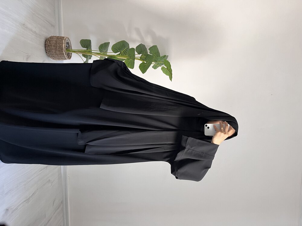 Siyah abaya takım