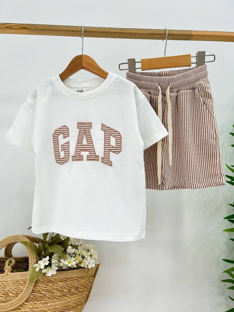 Gap Şortlu Takım - Kahverengi