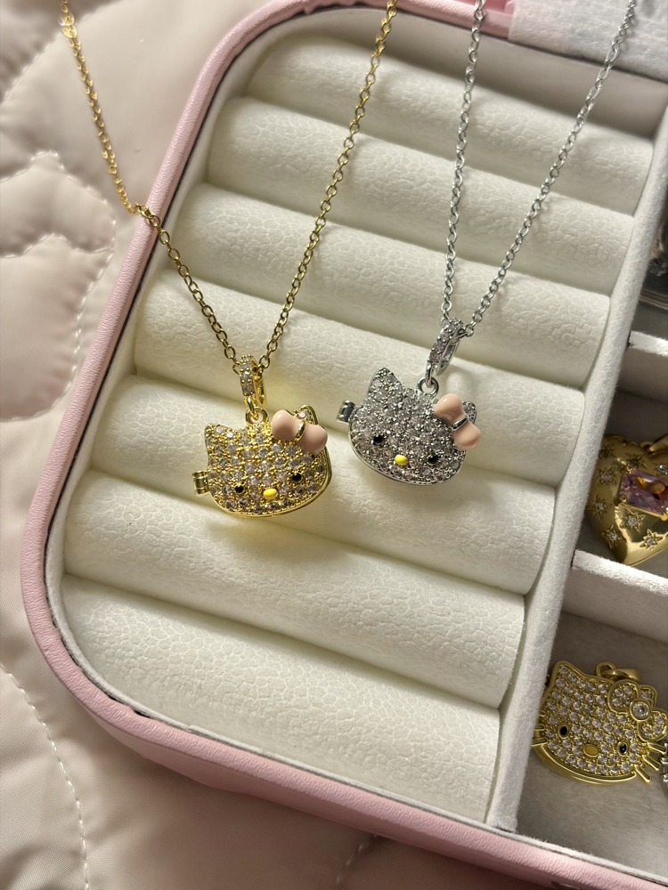 Hello Kitty Kapaklı Kolye