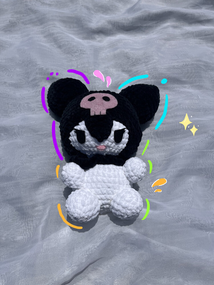 Kuromi peluş 