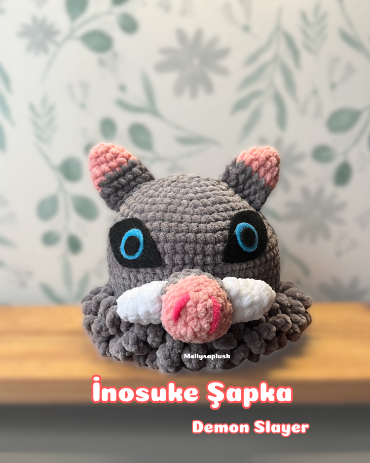 Demon Slayer Anime - İnosuke Yaban Şapkası