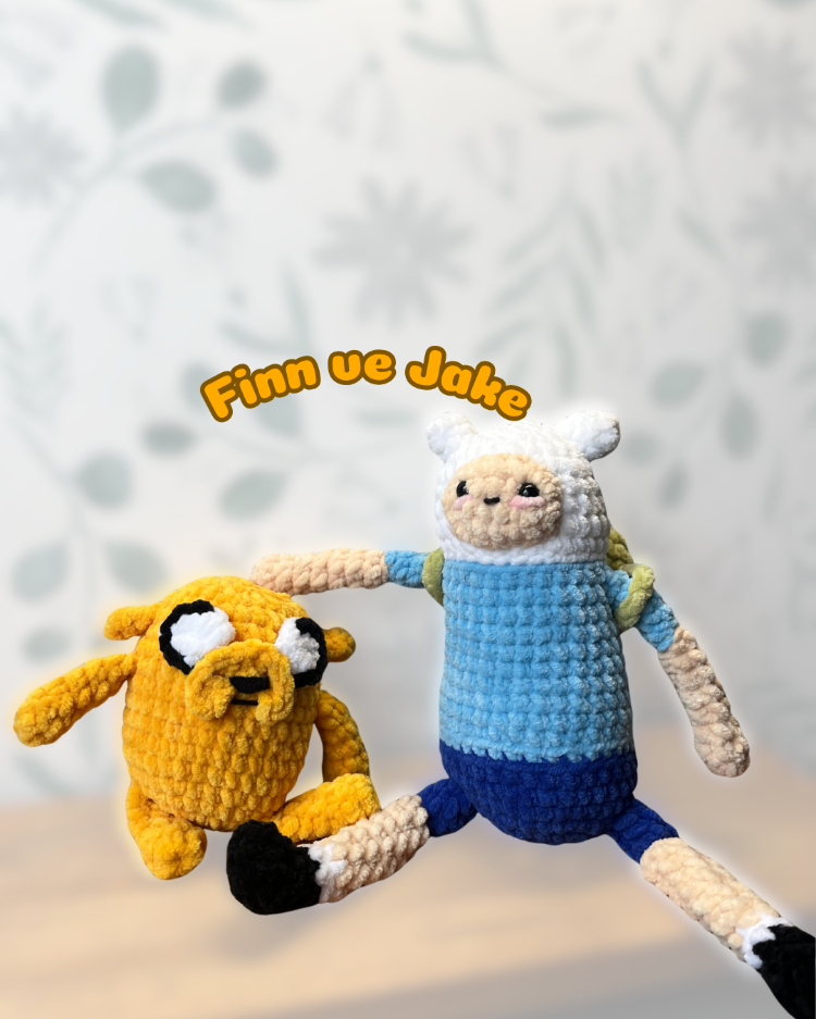 Adventure Time - Finn and Jake Örgü Peluş