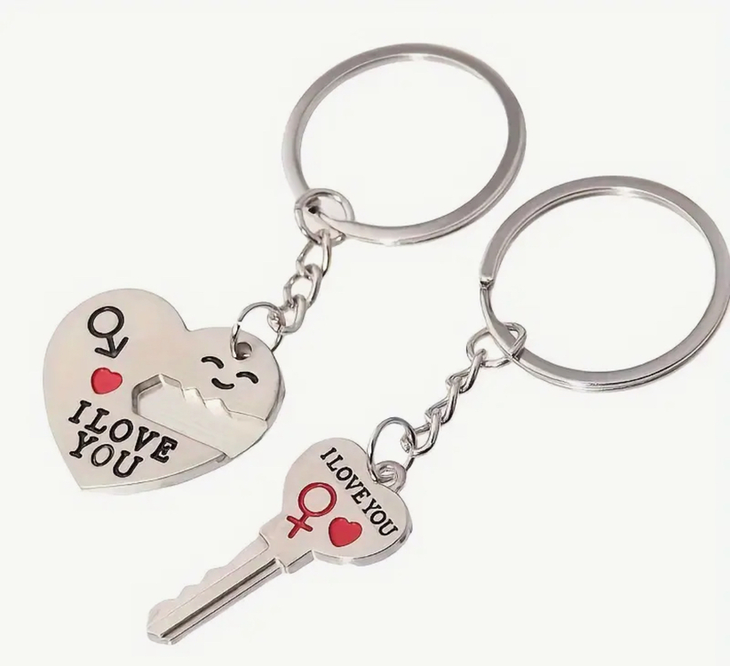 Romantik Çift Anahtarlık Seti