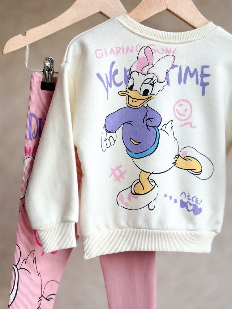 DAİSY DUCK DESENLİ TAYTLI TAKIM
