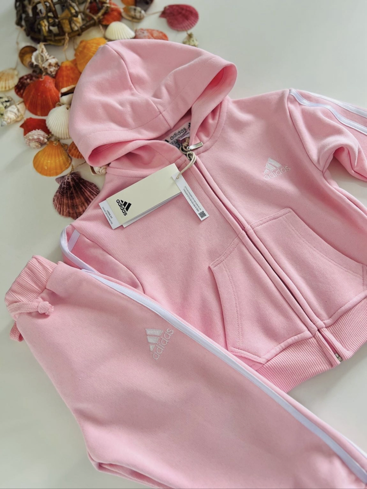 PEMBE KAPÜŞONLU ÇOCUK TAKIM