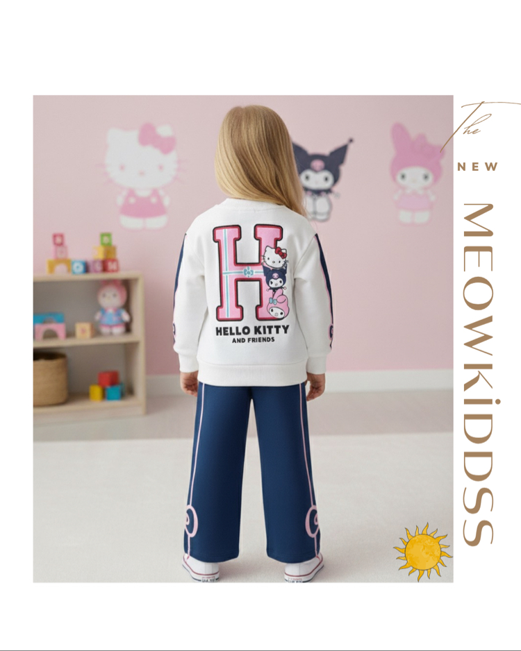 HELLO KİTTY&KUROMİ DESENLİ TAKIM