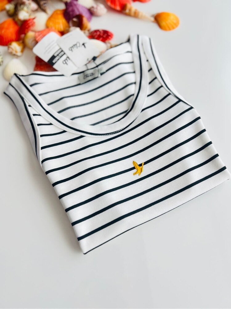 ÖNÜ LOGOLU ATLET TSHIRT