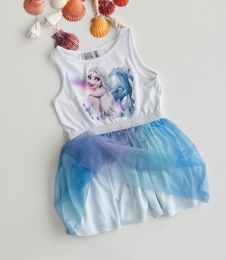 FROZEN ELSA TÜLLÜ ELBİSE