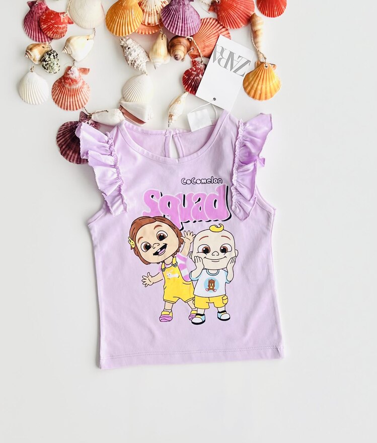 COCOMELON DESENLİ ŞORTLU TAKIM