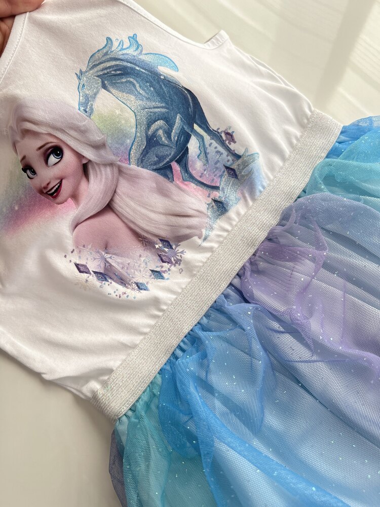 FROZEN ELSA TÜLLÜ ELBİSE