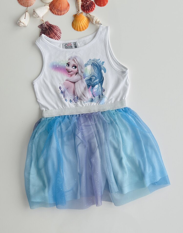 FROZEN ELSA TÜLLÜ ELBİSE