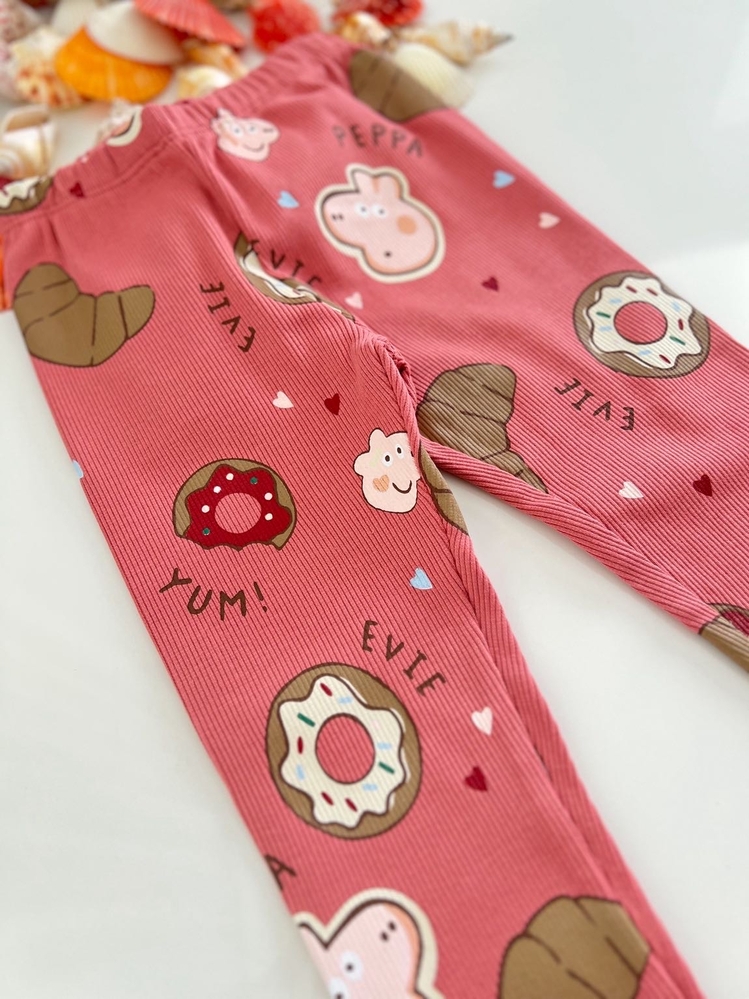 PEPPA PİG DESENLİ TAYTLI TAKIM